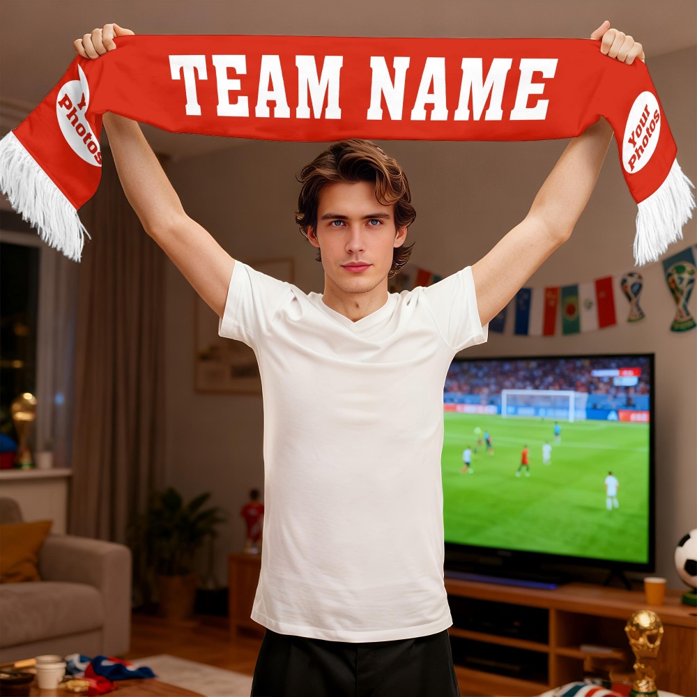 1pc Custom Team Fan Scarf - Pe - Party Games Name review and price