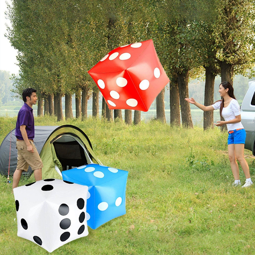 30cm Giant Inflatable Dice PVC - Party Games Easter For Family review and price