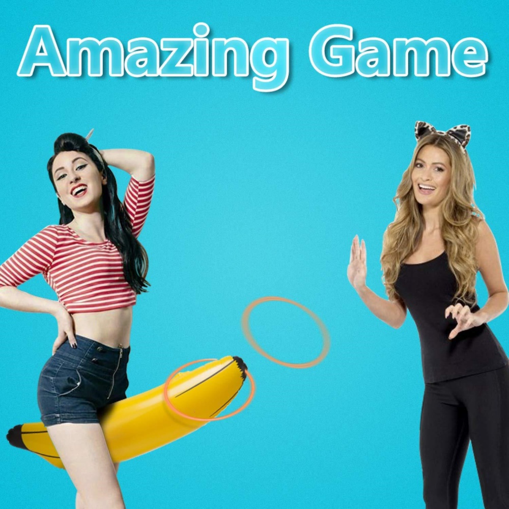 60cm Inflatable PVC Banana Fer - Party Games Bridal Shower review and price