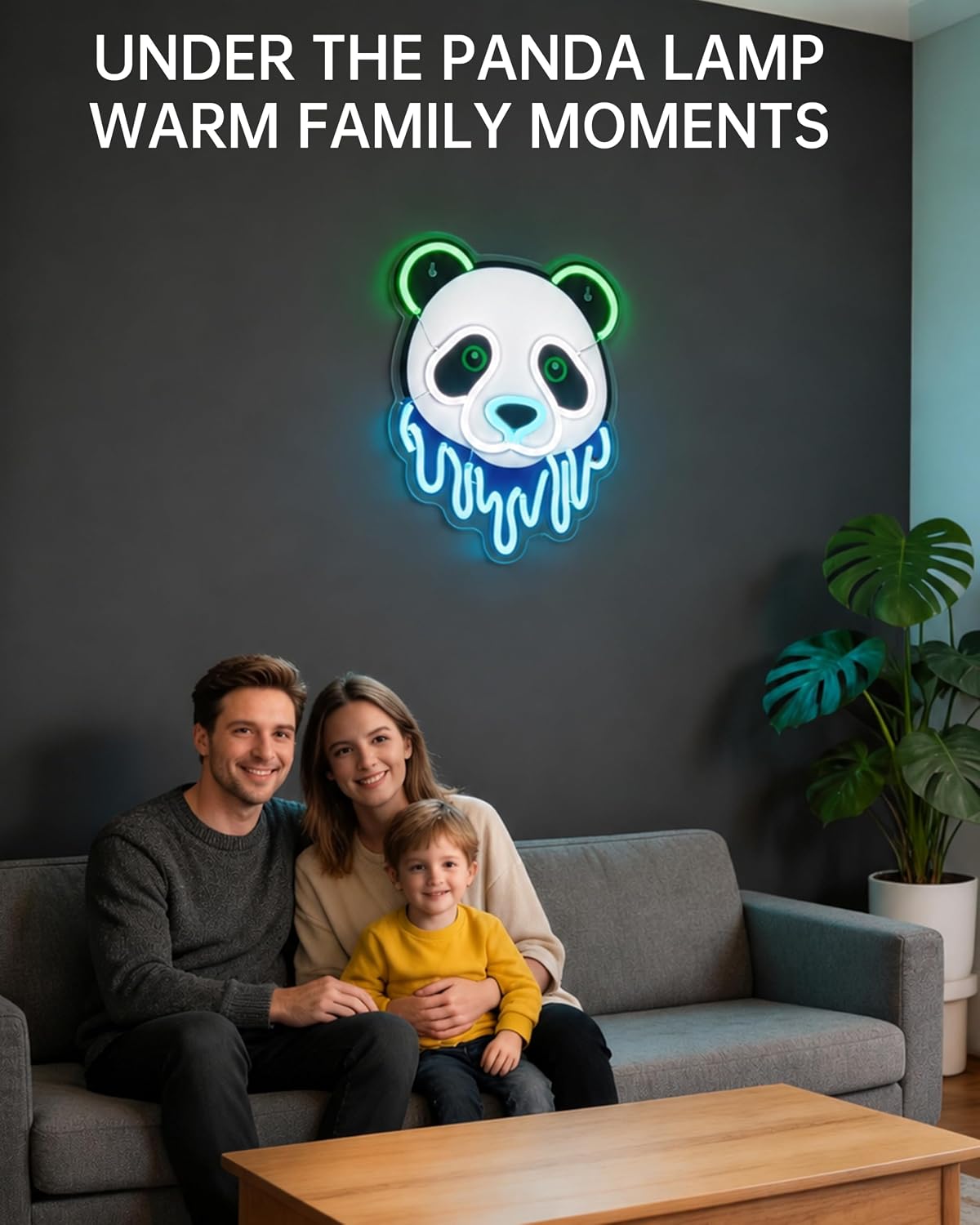 Panda LED Neon Sign USB Neon L - Zoo Party Games review and price
