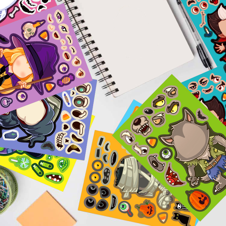 8pcs/pack Cartoon Halloween St - Party Games Instagram review and price