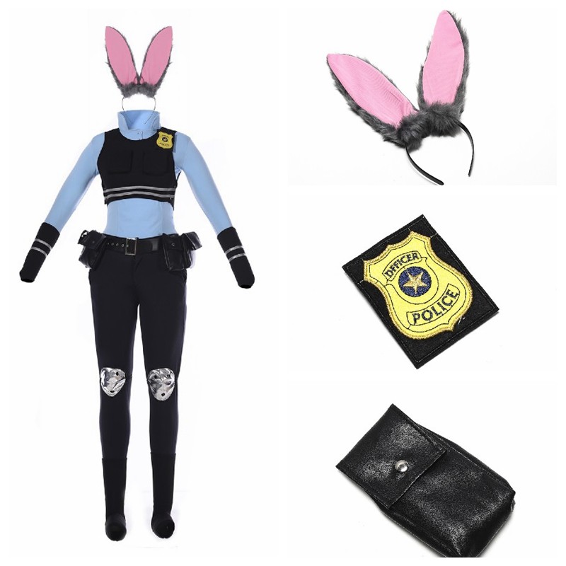Judy Hopps Cosplay Costume for - Zootopia Party Games review and price