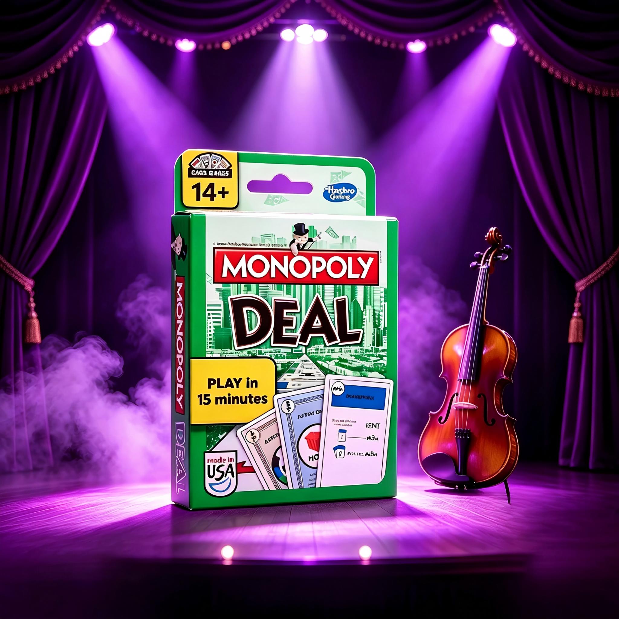 Monopoly Deal Card Game, Fast- - Hasbro Game Monopoly review and price
